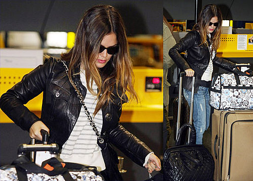 Pictures of Rachel Bilson Leaving Italy Following Milan Fashion Week
