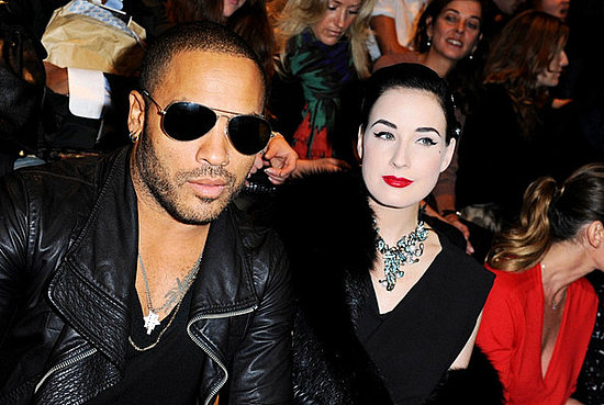 Dita Von Teese attends the Lanvin Ready to Wear Spring/Summer 2011 show during Paris Fashion Week 