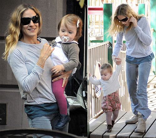 Pictures of Sarah Jessica Parker and Her Twin Daughters
