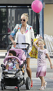 Pictures of Heidi Klum, Leni Samuel, and Lou Samuel in LA