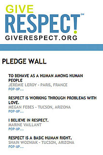 Show Respect For National Domestic Violence Awareness Month