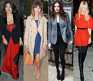 Pictures of Celebrities at Paris Fashion Week S/S 2011