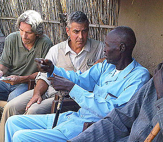 Pictures of George Clooney Visiting Sudan With Ann Curry