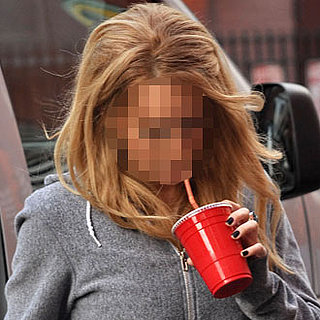 Pictures of Gossip Girl Stars Sucking on a Straw