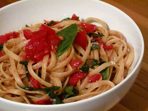 Recipe For Pasta With Fresh Tomato Sauce