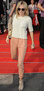 Pictures of Sienna Miller Looking Pretty in Peach at the British Film Festival in France 2010-10-08 14:00:00