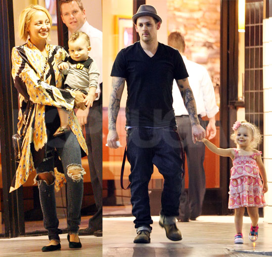 Pictures of Nicole Richie With Kids and Joel
