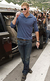 Pictures of Kellan Lutz Signing Autographs For Fans in Spain at the Sitges Film Festival