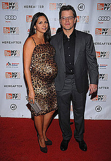 Matt Damon and Pregnant Wife Luciana at Hereafter Premiere in NYC With Clint Eastwood and Bryce Dallas Howard