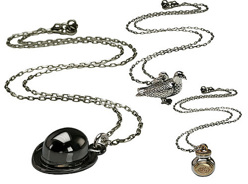 Stephen Einhorn Creates London Themed Jewellery Like Bowler Hat and Pigeon Pendant