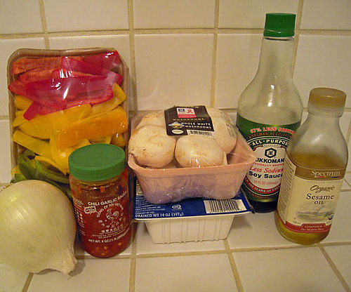 Spicy Tofu and Veggies Over Quinoa Spicy Tofu and Veggies Over Quinoa