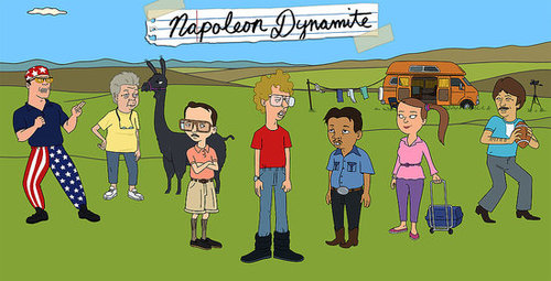 First Picture From Napoleon Dynamite Animated Series