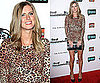 Photos of Nicky Hilton in Tight Fitting Leopard Print Dress