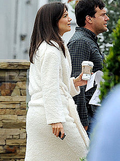 Pictures of Katie Holmes Filming Jack and Jill