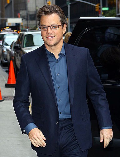 Picture of Matt Damon With Gray Hair