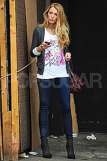 Pictures of Blake Lively Leaving a Photo Studio in NYC