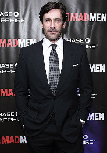 Jon Hamm and His Mad Men Women at the Season Four Finale Party in NYC