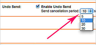 Gmail Undo Send Email Feature