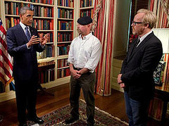 President Obama on Mythbusters For Archimedes Solar Ray