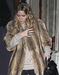 Pictures of Ashley Olsen Bundling Up in NYC For a Date With Justin Bartha