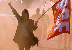 French Protest Working Until 62
