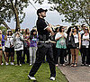 Pictures of Justin Timberlake Playing Golf