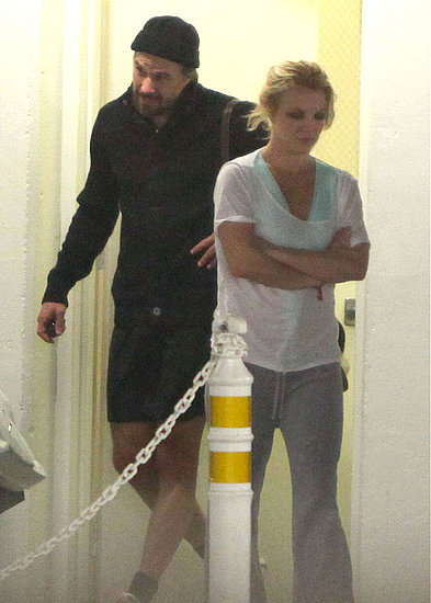 Pictures of Britney at the Gym