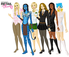 PopSugar's Retail Therapy Game Featuring Halloween Costumes Inspired by Movies and TV