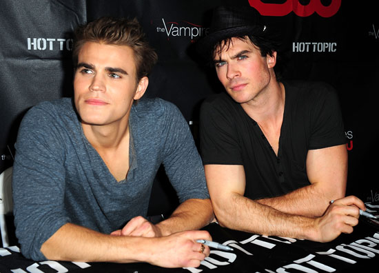 Pictures of Paul Wesley and Ian Somerhalder Pictures of Paul Wesley and Ian Somerhalder