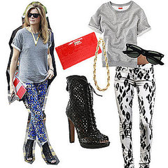 How to Wear Fall's Denim Trend: Graphic Print Denim
