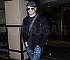 Pictures of Kellan Lutz Flying Into LAX on a Break From Breaking Dawn