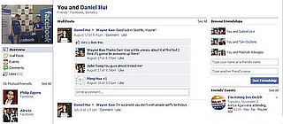 New Facebook Friend Pages