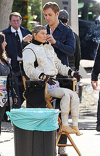 Pictures of Ryan Gosling Goofing Around With His Drive Dummy