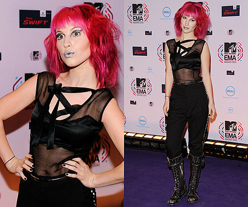 Photos of Hayley Williams at the MTV Europe Music Awards