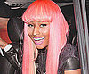 Nicki Minaj Matches Her Hair to Her Lipstick