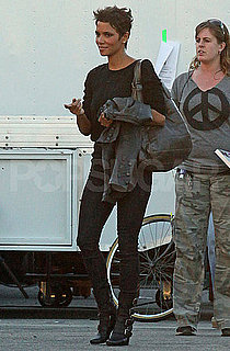 Pictures of Halle Berry Leaving the Set of Truth or Dare in LA