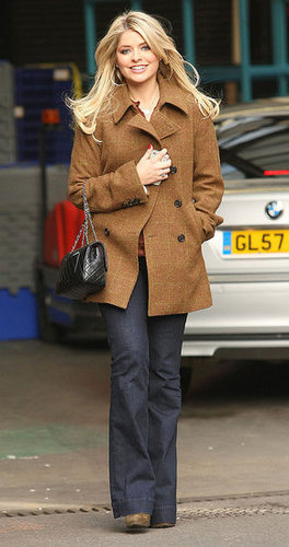 Pictures of Pregnant Holly Willoughby Outside This Morning Studios