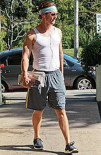Pictures of Matthew McConaughey and Vida in LA