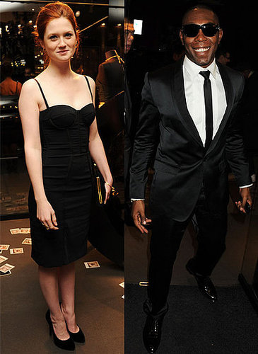 Pictures of Harry Potter's Bonnie Wright, Dizzee Rascal and More at InStyle December Issue Party at Dolce & Gabbana