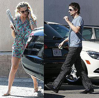 Pictures of Kate Hudson and Matt Bellamy Getting Lunch in LA