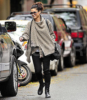 Pictures of Sandra Bullock and Louis Out in NYC