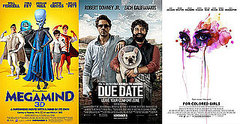 Which New Movie Will You See This Weekend — Megamind, Due Date, or For Colored Girls?