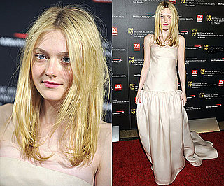Photos of Dakota Fanning at BAFTA Los Angeles Britannia Awards in Valentino