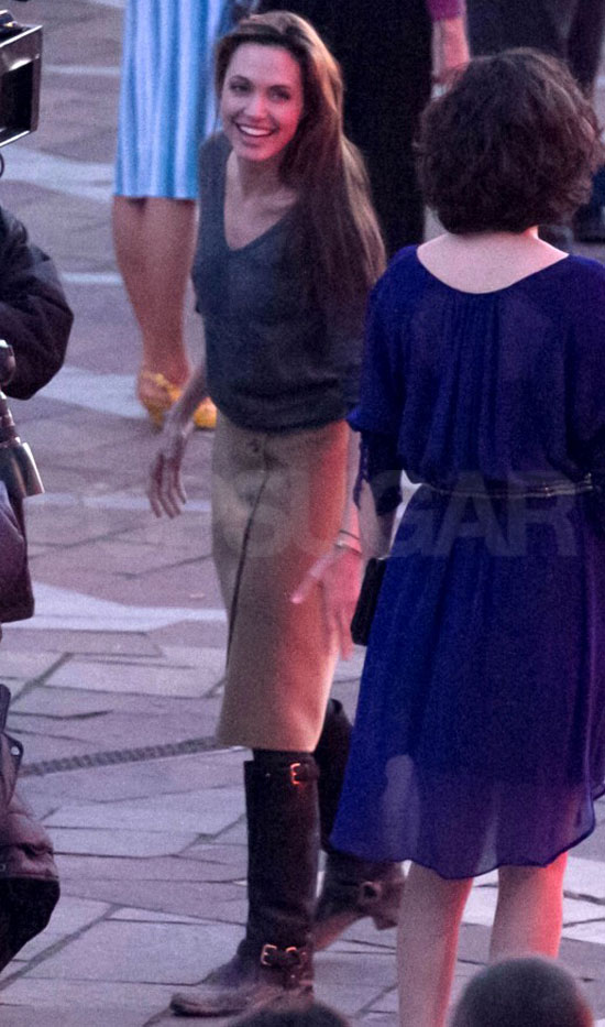 Pictures of Angelina Jolie on Set Pictures of Angelina Jolie on Set