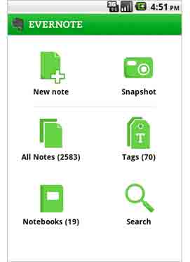 Evernote For Android Update