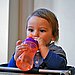 Munchkin Mighty Grip Flip Straw Cup