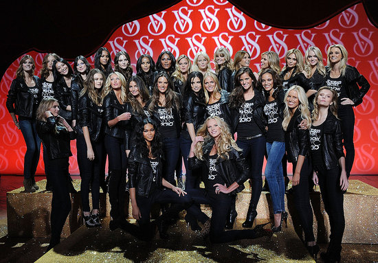 Angels Prepare for Victoria's Secret Show