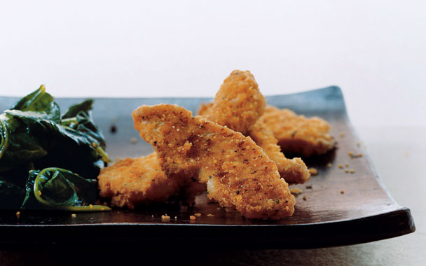 Cheez-It-Encrusted Chicken Tenders Recipe Cheez-It-Encrusted Chicken Tenders Recipe