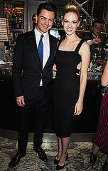 Pictures of January Jones and Dominic Cooper Sharing a Fashionable Dinner in London Pictures of January Jones and Dominic Cooper Sharing a Fashionable Dinner in London