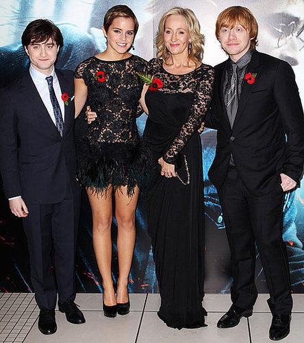 Gallery of Pictures from the World Premiere of Harry Potter and the Deathly Hallows Part 1, Including Emma Watson